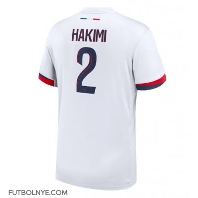 Camiseta Paris Saint-Germain Achraf Hakimi #2 Visitante Equipación 2024-25 manga corta Camiseta Paris Saint-Germain Achraf Hakimi #2 Visitante Equipación 2024-25 manga corta